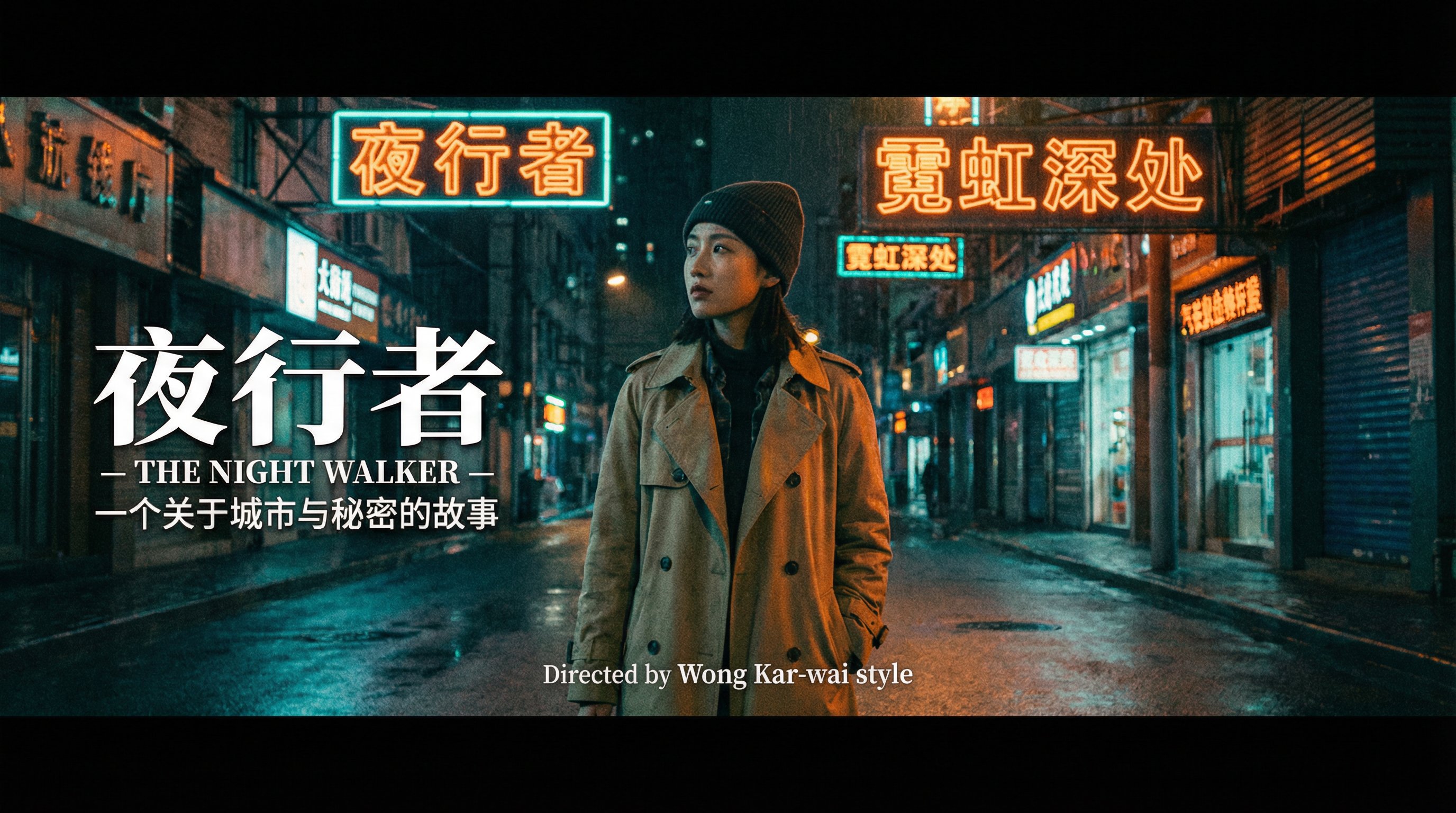 师生专栏原创短片霓虹之下视频