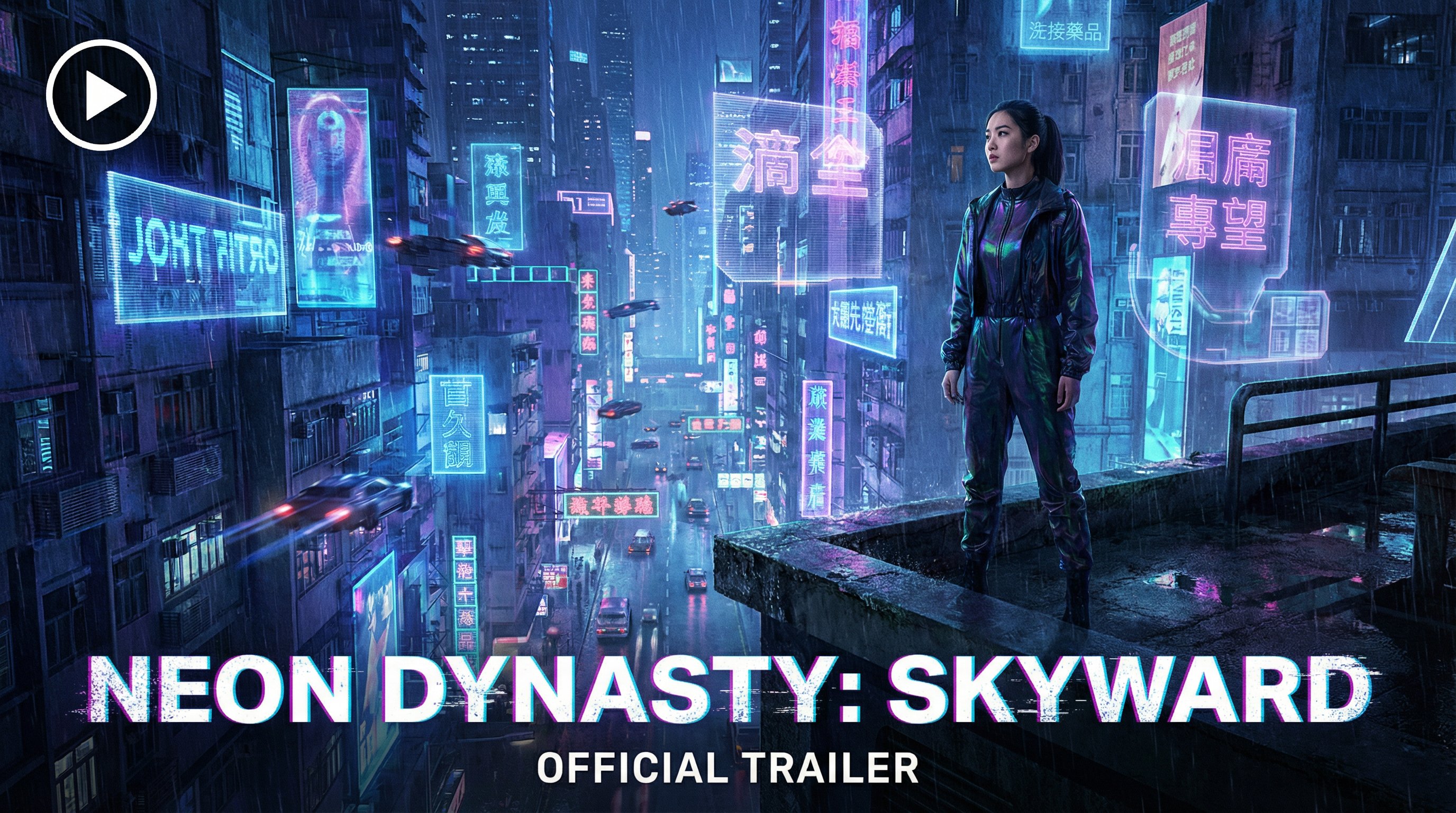 师生专栏科幻视频未来都市